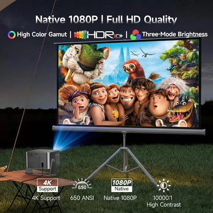 2026 Magcubic Projector Auto Focus 1080P Native Projector HY350GT 900 ANSI Smart Projector
