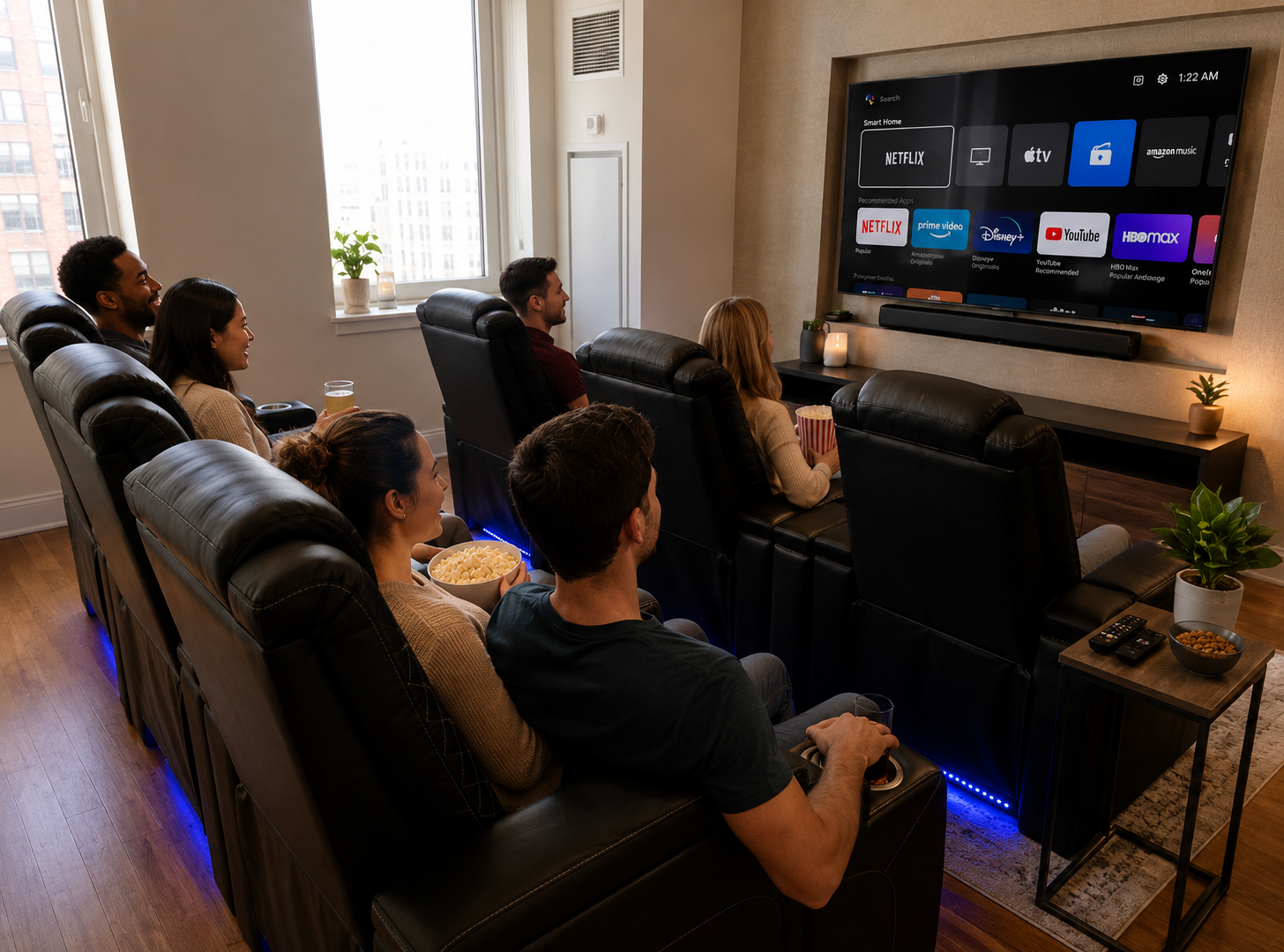 Cinema comfort, yours at home